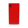 Красный смартфон
