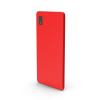 Красный смартфон