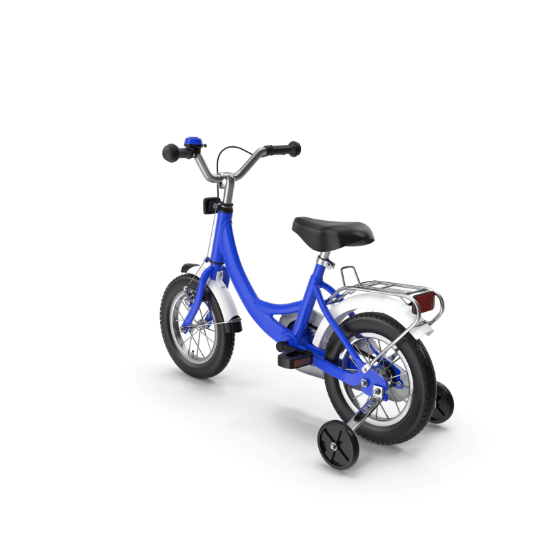Велосипед Cobalt Blue с приспособлениями для обучения
